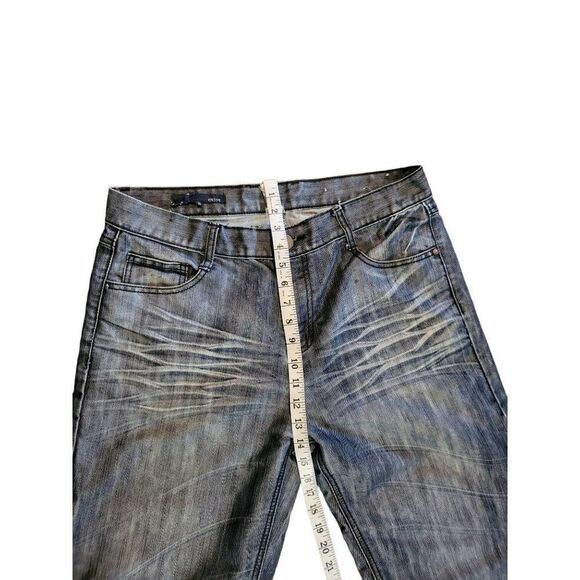 GS115 Jeans Men Sz 36 Blue Denim Straight Leg Everyday Workwear - Picture 5 of 7